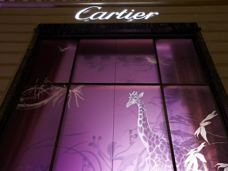 soirée événement pour Cartier à Dubaï