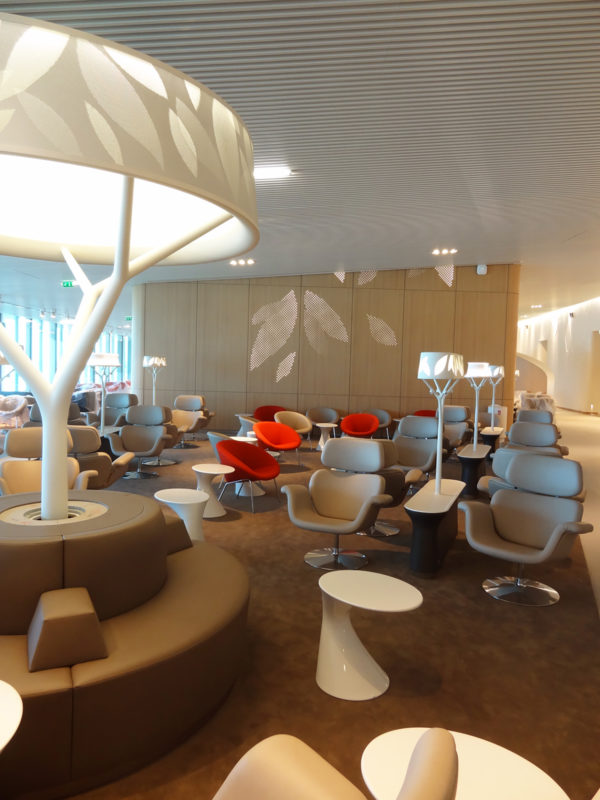 Salon business lounge d'Air France - terminal 4