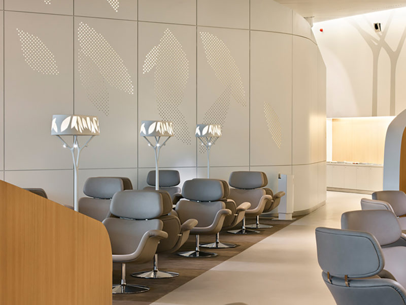 Salon business lounge d'Air France - terminal 4